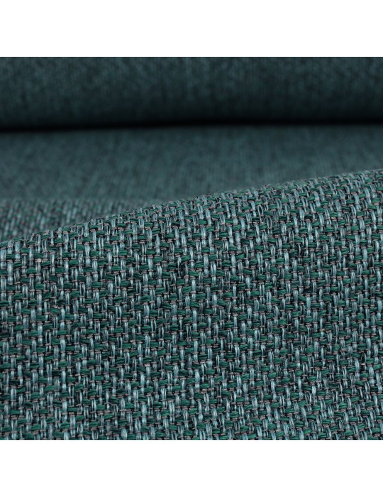Tissu reps 100 % polyester bleu