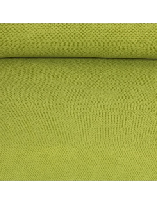Tissu suédine 100 % polyester vert