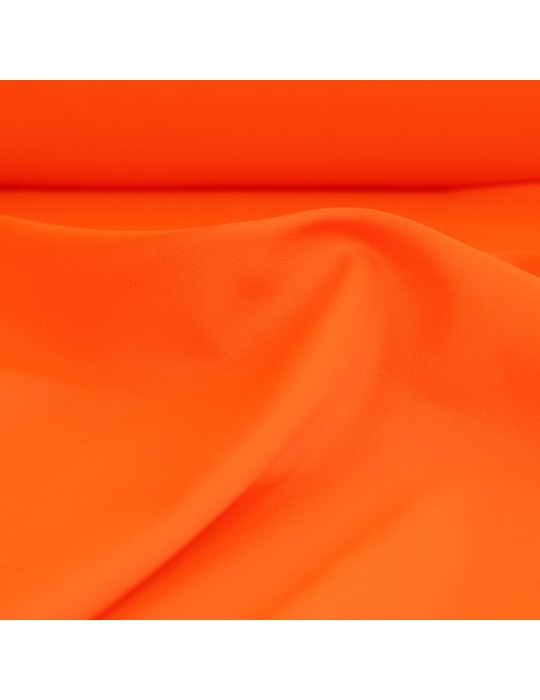 Toile orange fluo 100 % polyester