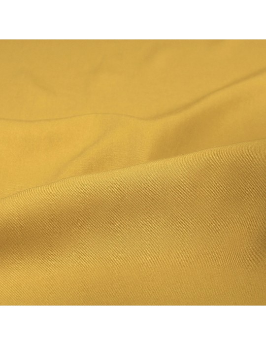 Tissu viscose uni jaune