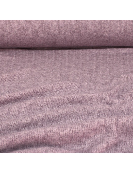 Tissu d'habillement jersey uni violet