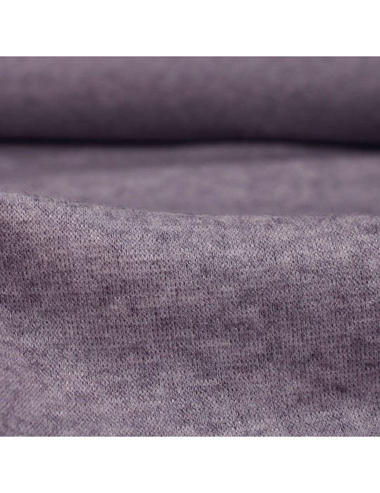Tissu jersey uni violet
