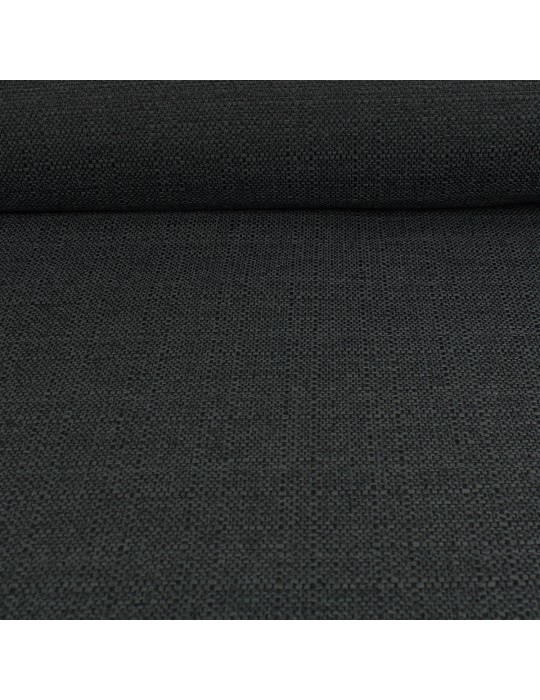 Tissu reps gris foncé 100 % polyester