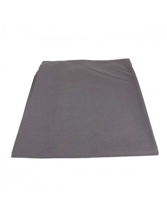 Coupon habillement uni gris 200 x 140 cm
