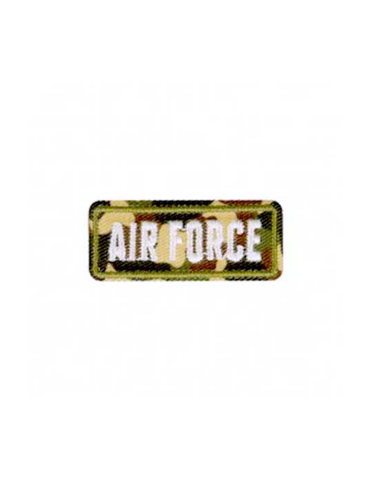 Ecusson thermocollant air force 40 x 17 mm vert
