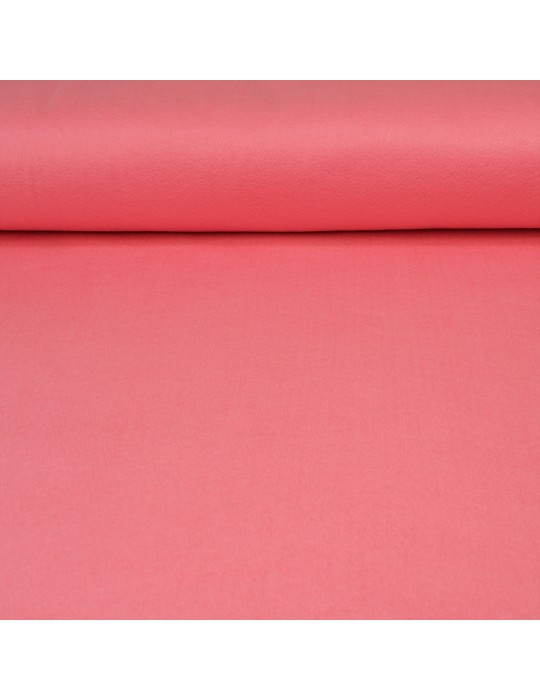 Tissu habillement feutrine rose