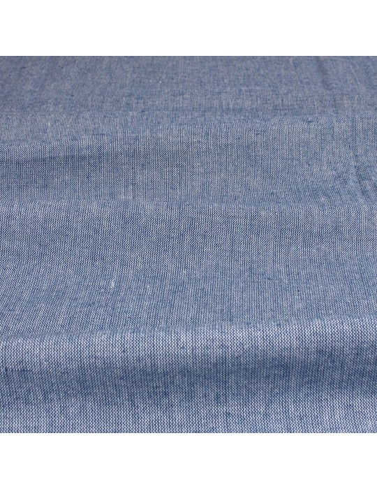Coupon ameublement bleu clair 100 % coton 50 x 150 cm