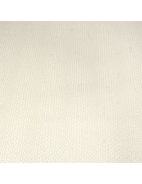 Coupon skaï écailles blanc 50 x 70 cm
