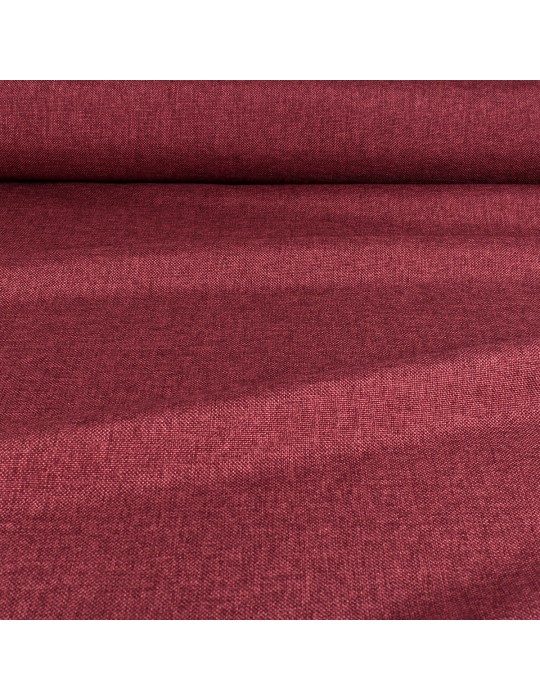Tissu ameublement 100 % polyester cuivre rouge