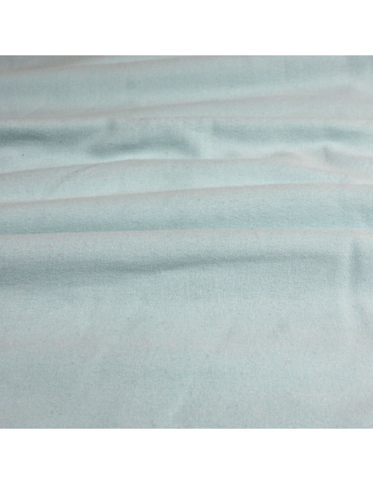 Coupon habillement bleu clair 100 % coton 150 x 140 cm