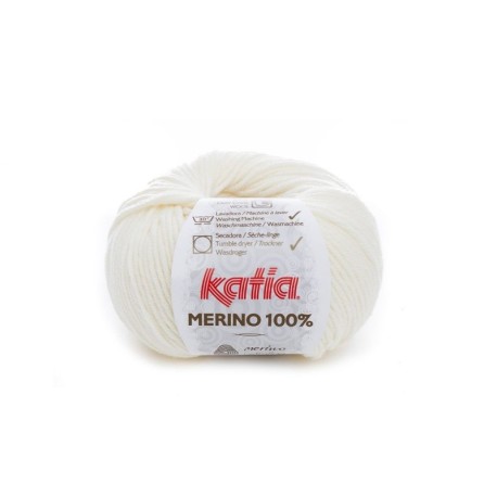 Pelote de laine Katia Merino 100%