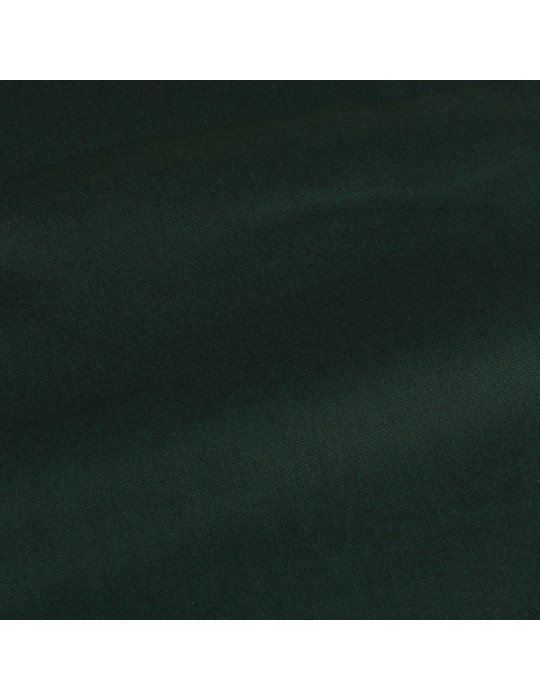 Coupon habillement uni vert 100 % coton 300 x 140 cm