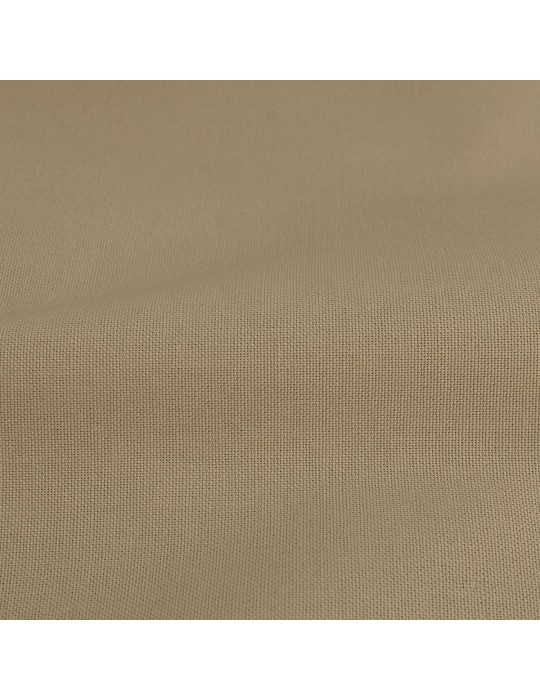 Coupon tissu d'ameublement  coton 300 x 150 cm beige