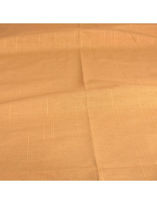 Coupon tissu d'ameublement coton 50 x 150 cm beige