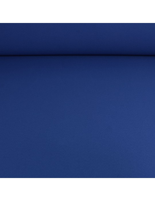 Toile unie bleu polyester 155 cm
