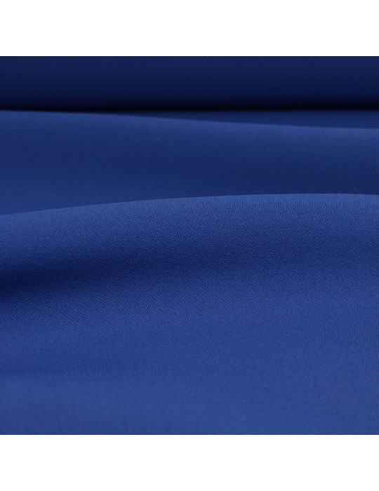 Toile unie bleu polyester 155 cm