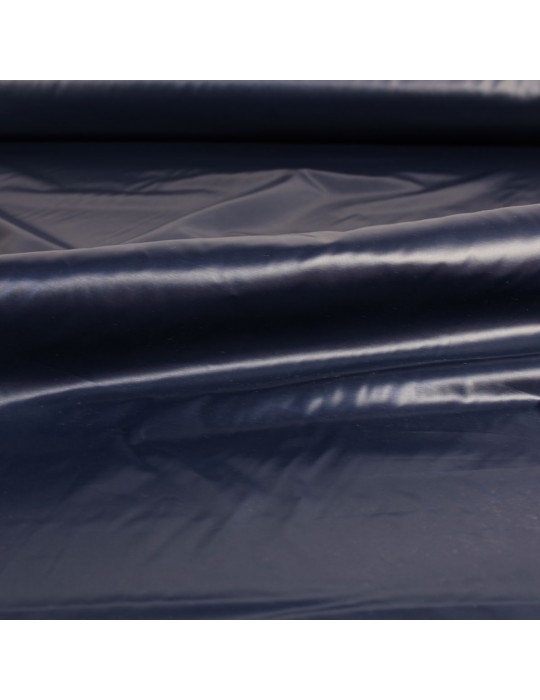 Toile unie bleu marine imperméable polyester 150 cm