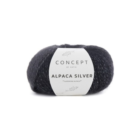 Pelote de Laine Katia Alpaca Silver 25gr