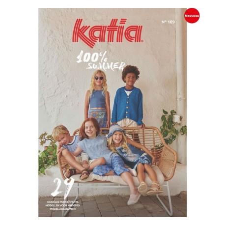 Catalogue Katia N°109 Enfant Printemps été 2024 