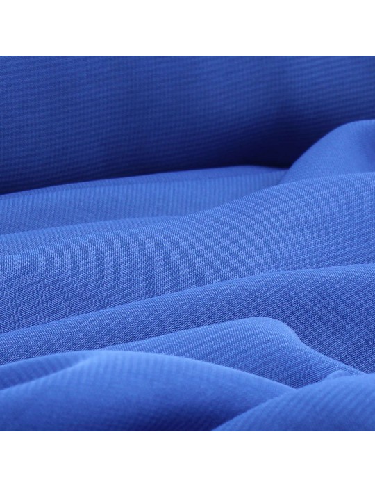 Tissu mousseline bleu