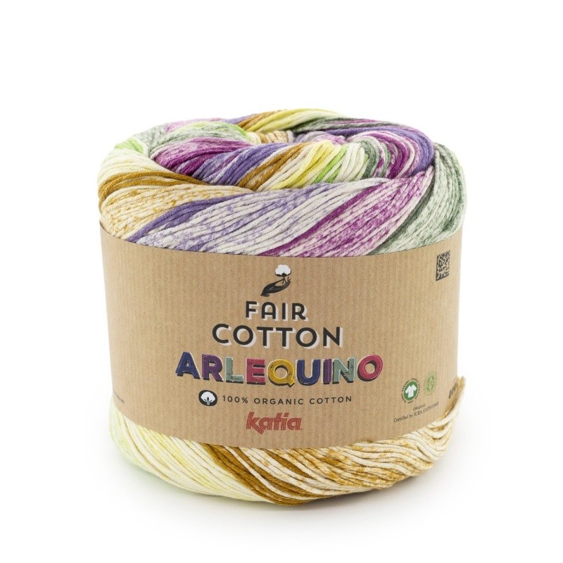 Pelote Katia Fair Cotton Arlequino
