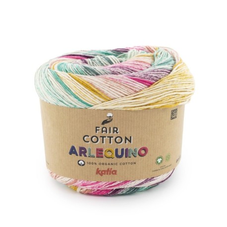 Pelote Katia Fair Cotton Arlequino