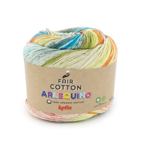 Pelote Katia Fair Cotton Arlequino