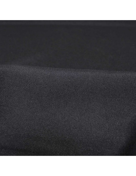 Tissu burlignton uni ignifugé grande largeur noir