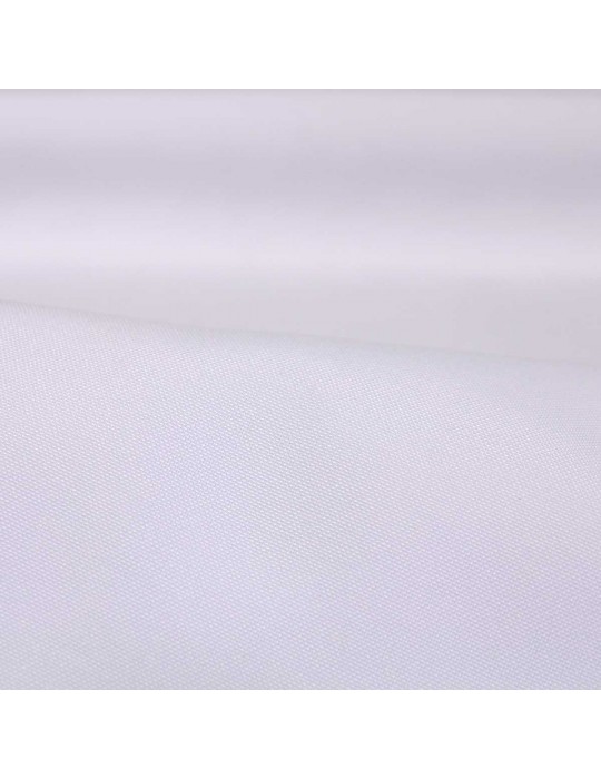 Tissu burlignton uni ignifugé grande largeur blanc