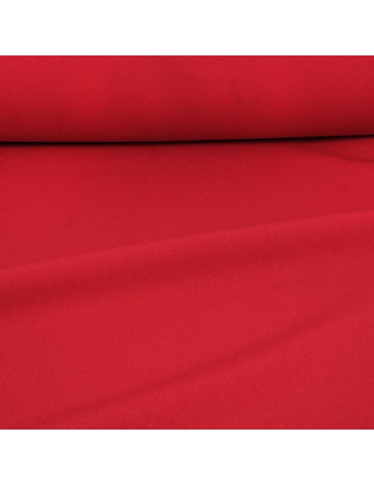 Tissu burlington uni rouge