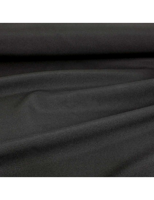 Tissu burlington uni noir