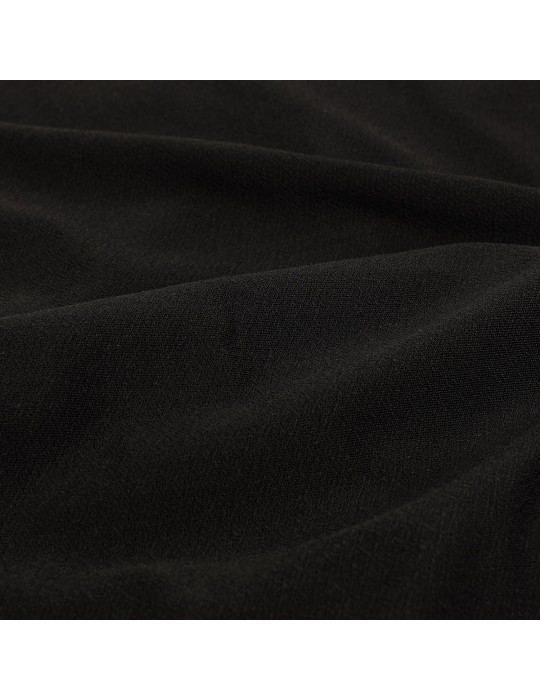 Coupon jersey uni noir polyester 300 x 150 cm