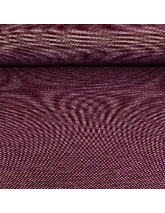 Tissu ameublement jacquard 140 cm violet