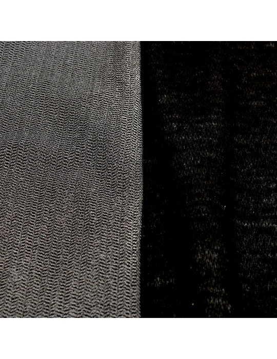 Tissu thermocollant coton noir