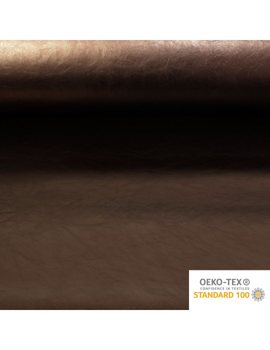 Tissu simili oeko-tex 140 cm marron