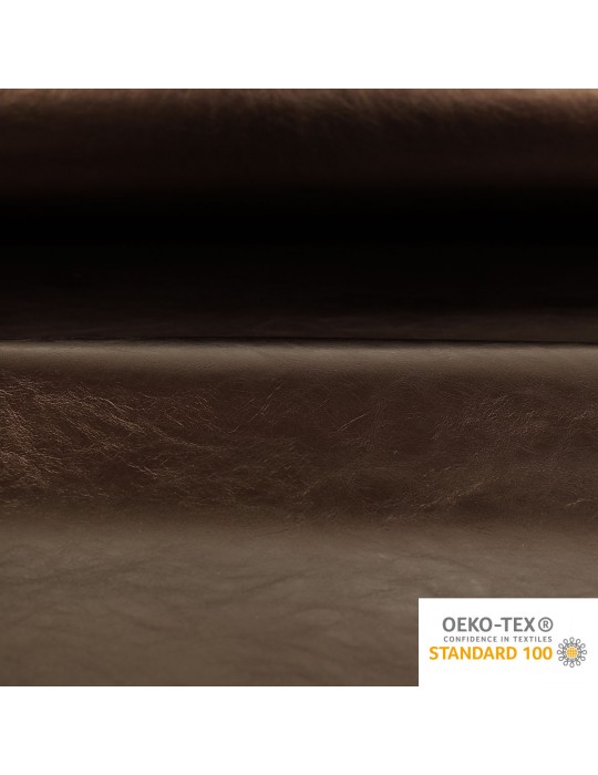 Tissu simili oeko-tex 140 cm marron