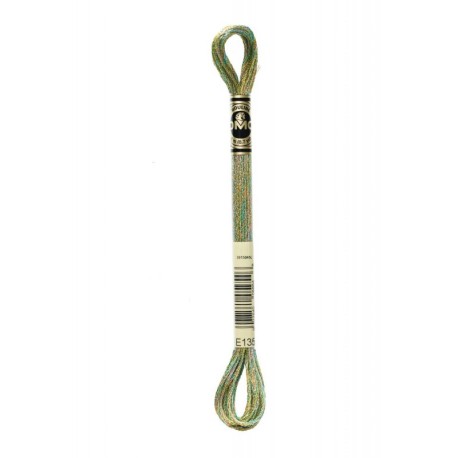 Fil Mouliné DMC Metallisé 8m