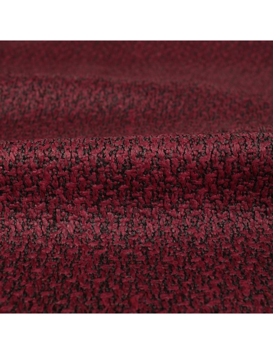 Tissu lainage rouge