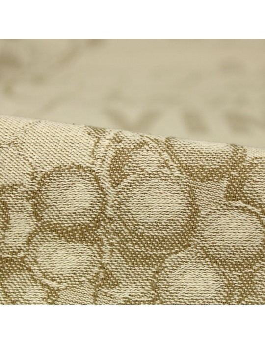 Torchon jacquard coton beige