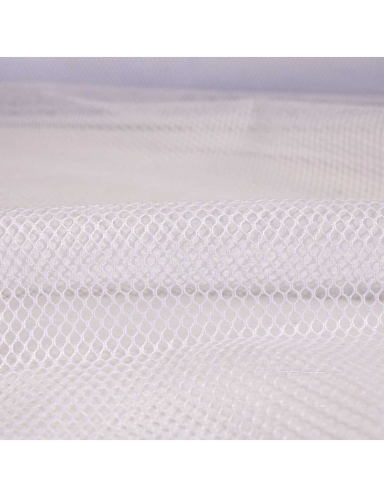 Filet mesh 100 % polyester blanc