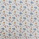 Coupon 3m Tissu Popeline Harry Potter Imprimé Beige