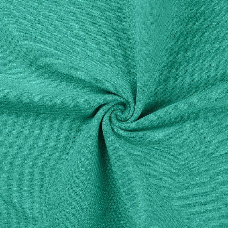 Coupon 3m Tissu Bord Cote Uni Vert 