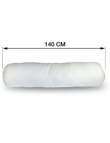 Traversin confortable et protecteur 140 cm blanc