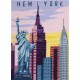 Canevas Poster Imprimé New York DMC  