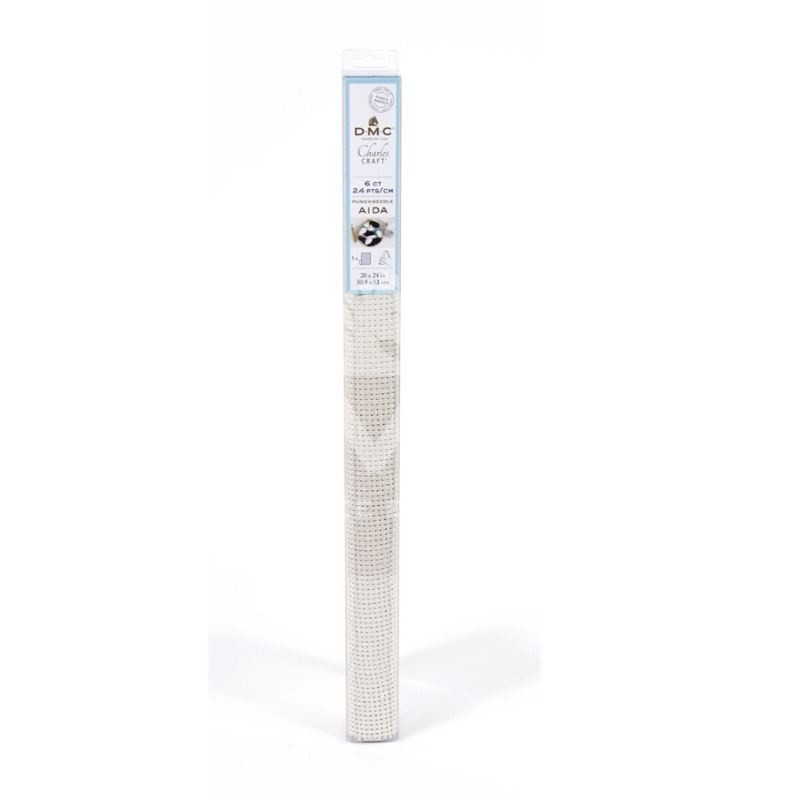 Toile Aida Punch Needle Ecru DMC 2.4pts/cm 50.8cmx61cm