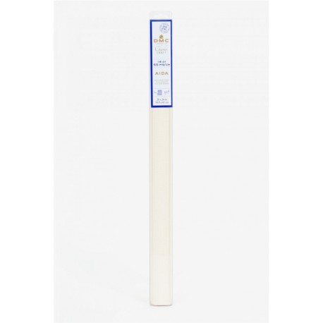 Toile Aida DMC 5.5pts/cm Blanc 51x61cm 