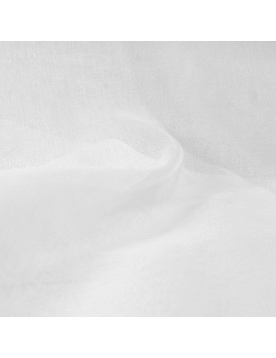 Voilage blanc plombé hauteur 300 cm