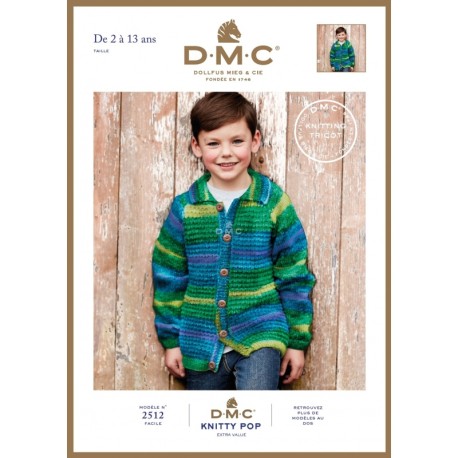 Catalogue Laine Dmc Knitty Pop  N°2512
