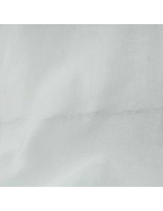 Tissu voilage plombé 300 cm blanc