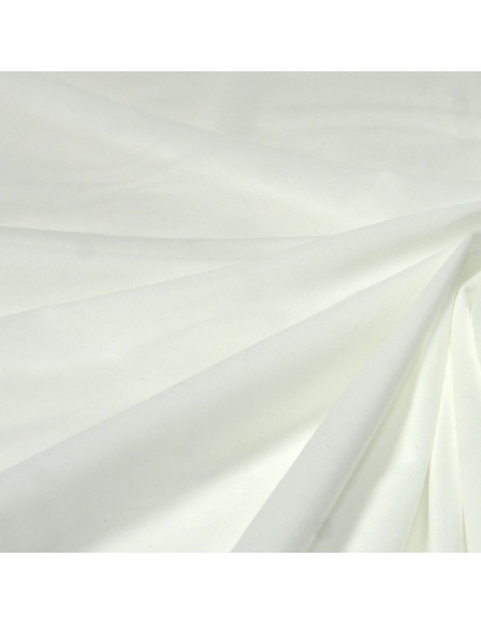 Tissu habillement transparent blanc